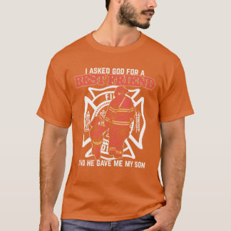 Father And Son Best Friend For Life A Firefighter T-Shirt