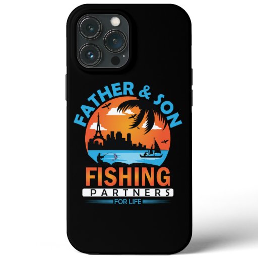 Father and Son Fishing Partners for Life iPhone 13 Pro Max Case