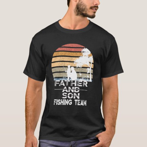 Father And Son Fishing Team T_Shirt