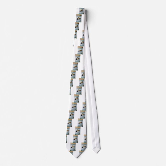 Father and son fishing trip tie (Front)