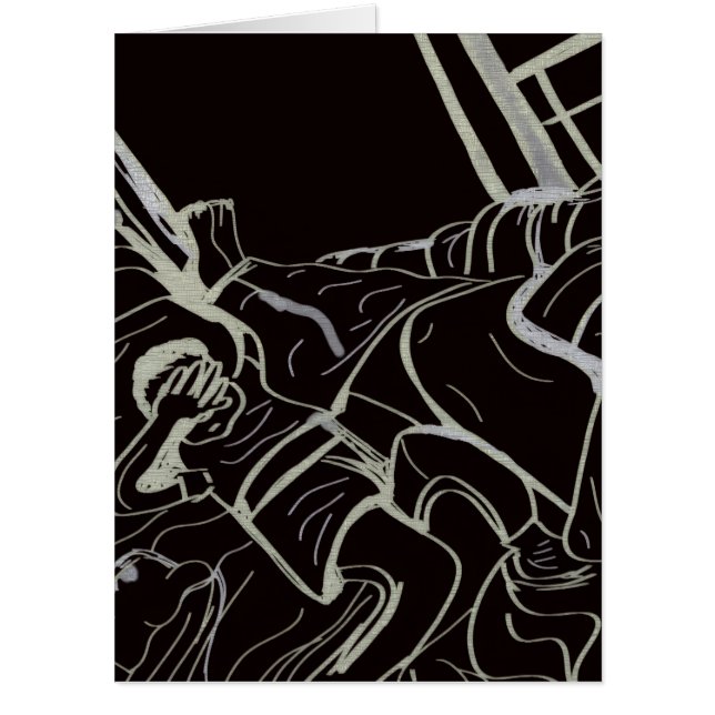 Father and Son Greeting Card (Front)