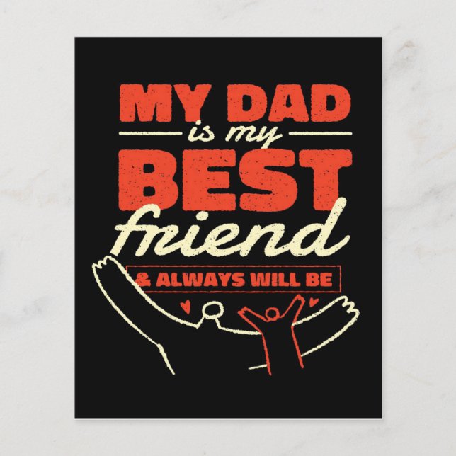 Father and son matching canvas|Fathers day gift  Flyer (Front)