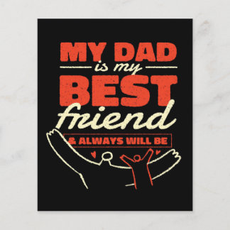 Father and son matching canvas|Fathers day gift Flyer