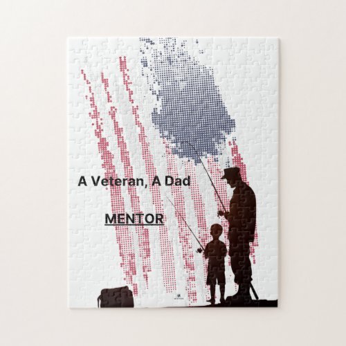 Father and Son Mentor Art Jigsaw Puzzle