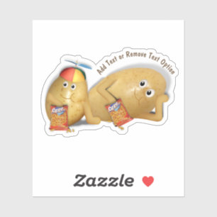 Father and Son Potatoes Sticker