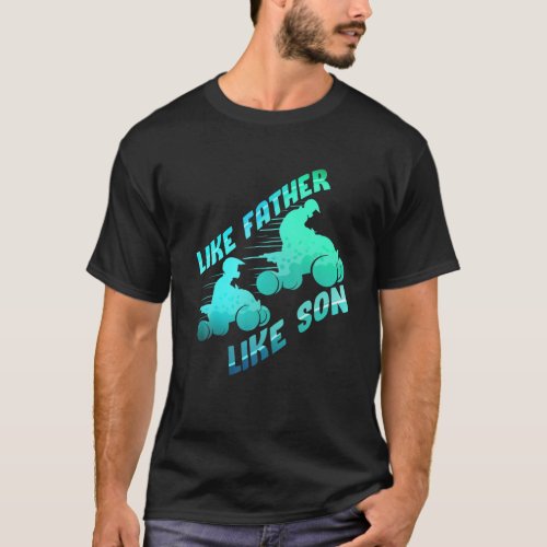Father And Son Riding Partners For Life Dirt Bike T_Shirt