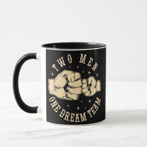 Father and Son Team Gifts Family Birthday Ideas  Mug