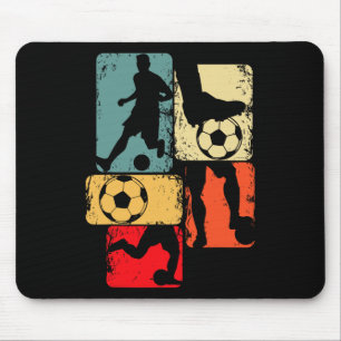 Father And Son Teammates For Life - Funny Soccer Q Mouse Pad