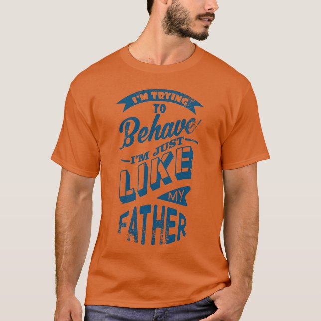 Father And Son trending girl T-Shirt (Front)