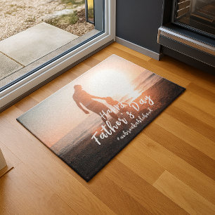 Father And Son Unbreakable Bond Father's Day Gifts Doormat