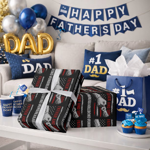 Father And Son Unbreakable Bond Father's Day Gifts Wrapping Paper