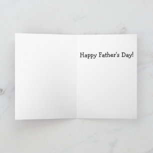Father Bear trying to teach cub to fish! Card