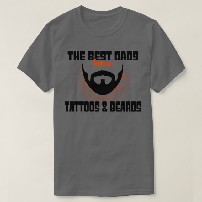 Father beard full beard bearded T-Shirt (Design Front)