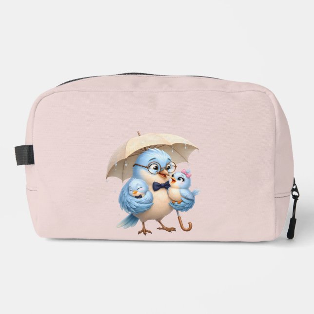 Father Bird Travel Case Dopp Kit (Front)