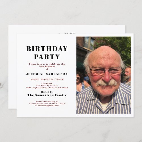 Father Birthday Photo Template Legend Name Year