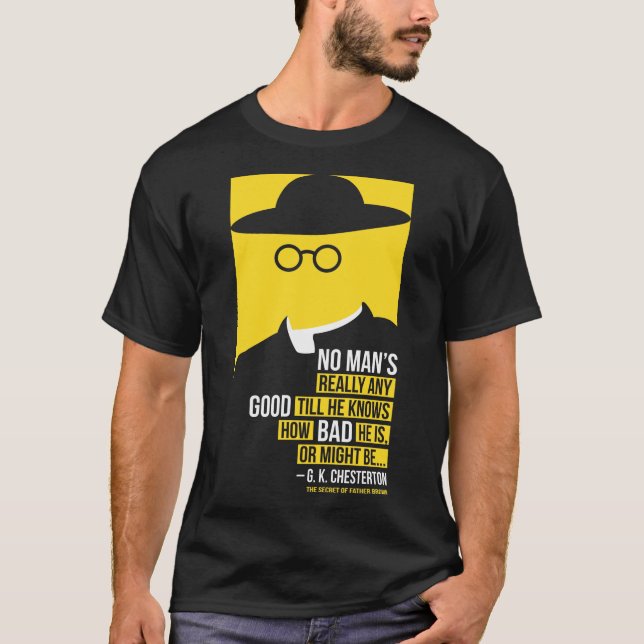 Father Brown - Chesterton T-Shirt (Front)