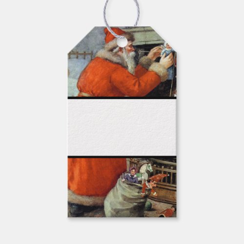 Father Christmas by Karl Roger Gift Tags