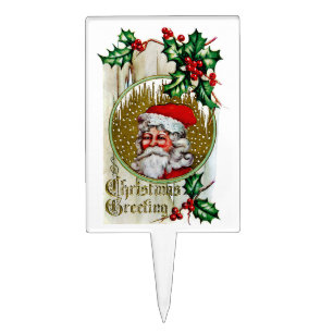 Father Christmas Cake Topper