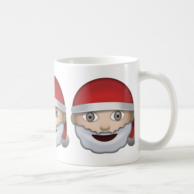 Father Christmas Emoji Coffee Mug (Right)