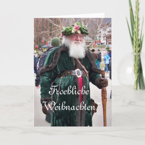 Father Christmas Holiday Card