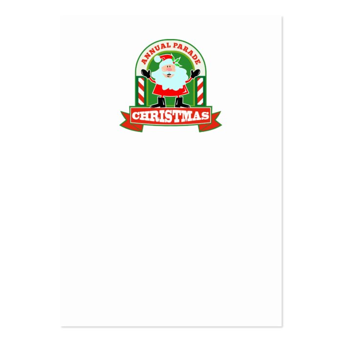 Father Christmas Santa Claus Business Card Template