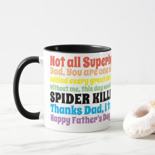 Father Dad Funny Quotes Wishes from Daughter Mug