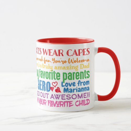 Father Dad Funny Quotes Wishes from Daughter Mug