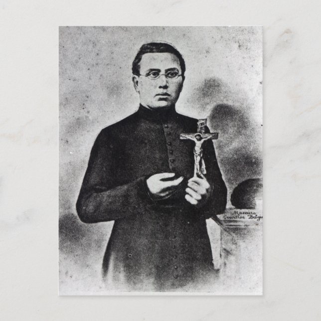Father Damien Postcard (Front)