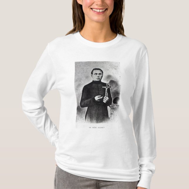 Father Damien T-Shirt (Front)