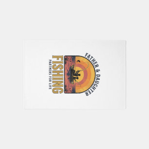 Father Daughter Fishing Partners for Life Shirt De Rug