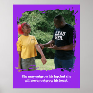 Father Daughter Gift – Personalized Photo Wall Art