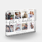 Father Daughter Heart Script | Photo Grid Collage