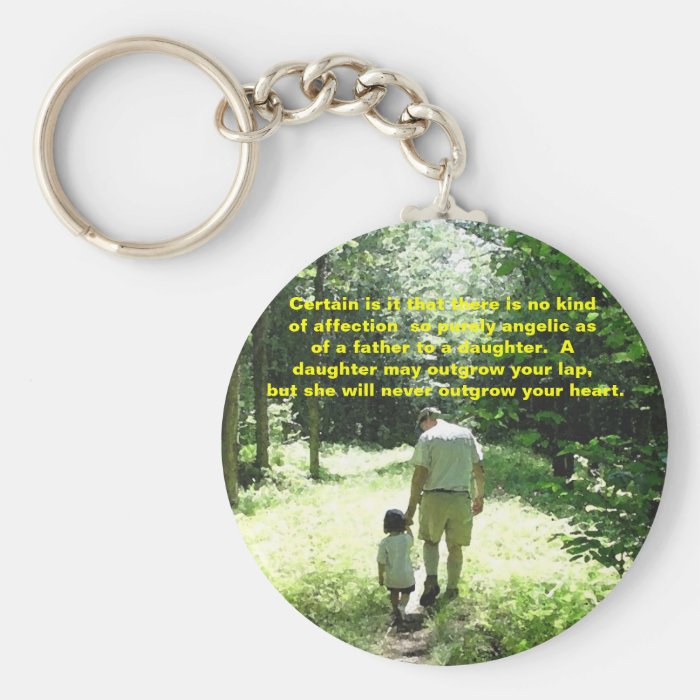 Father & Daughter Keychain