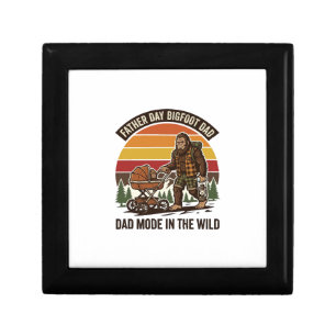 Father Day Bigfoot Dad Shirt Camping Legend Father Gift Box