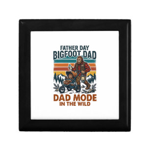 Father Day Bigfoot Dad Shirt Camping Legend Father Gift Box