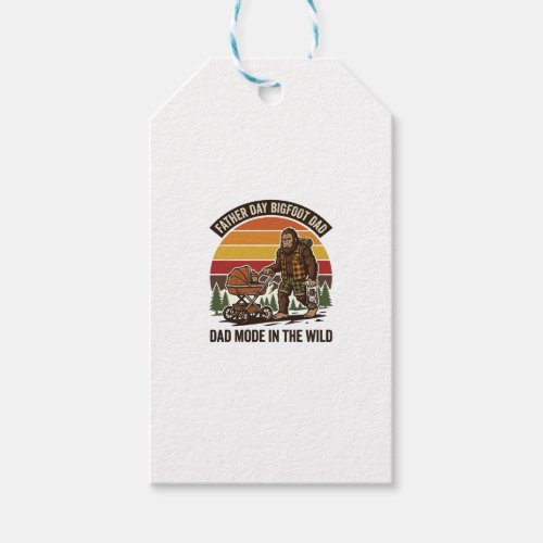 Father Day Bigfoot Dad Shirt Camping Legend Father Gift Tags