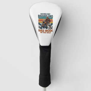 Father Day Bigfoot Dad Shirt Camping Legend Father Golf Head Cover