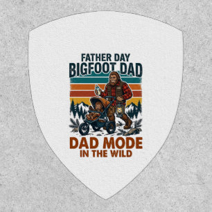 Father Day Bigfoot Dad Shirt Camping Legend Father Patch