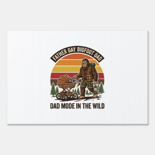 Father Day Bigfoot Dad Shirt Camping Legend Father Sign
