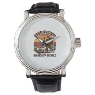 Father Day Bigfoot Dad Shirt Camping Legend Father Watch