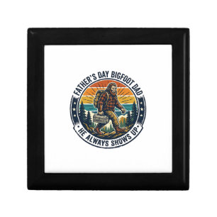 Father Day Bigfoot Dad Shirt Funny Forest Legend D Gift Box