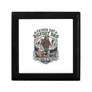Father Day Bigfoot Dad Shirt Mythical Family Man R Gift Box
