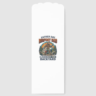 Father Day Bigfoot Dad Shirt Snacks Hero Funny Gif Bookmarks