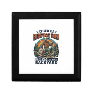 Father Day Bigfoot Dad Shirt Snacks Hero Funny Gif Gift Box