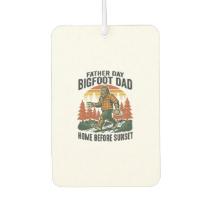 Father Day Bigfoot Dad Shirt The Man The Myth The  Air Freshener