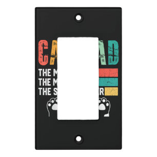 Father Day Cat Dad Light Switch Cover
