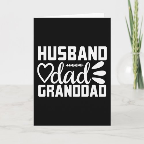 Father Day Husband Card