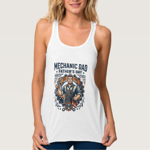 Father Day Mechanic Dad Shirt Funny Working Dad Gi
