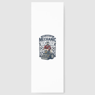 Father Day Mechanic Dad Shirt Funny Working Dad Gi Bookmarks