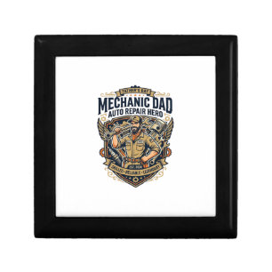 Father Day Mechanic Dad Shirt Funny Working Dad Gi Gift Box